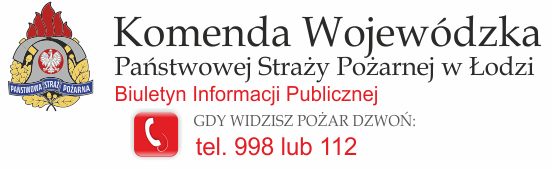 Komenda Wojewódzka Państwowej Straży Pożarnej w Łodzi